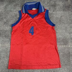 Men's Vintage 80's High 5 USA Red White Blue Volleyball Jersey Tank T Shirt Sz S